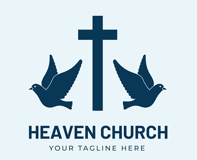 do modern church logo design professionally