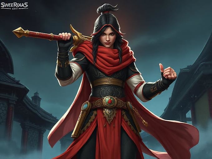 draw character concept art