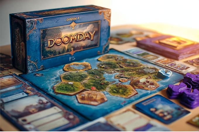 develop your board game design, card game and game component