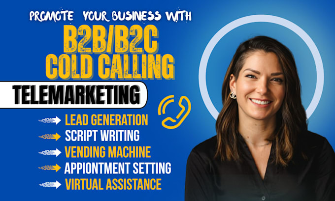 do USA b2c, b2b cold calling, and set appointments