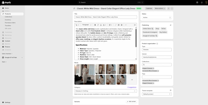 be your shopify product lister