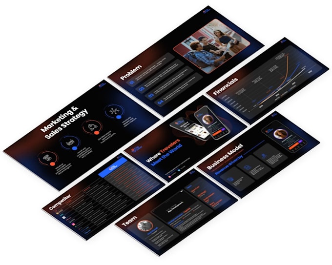 Do powerpoint presentation design and investor pitch deck design by ...