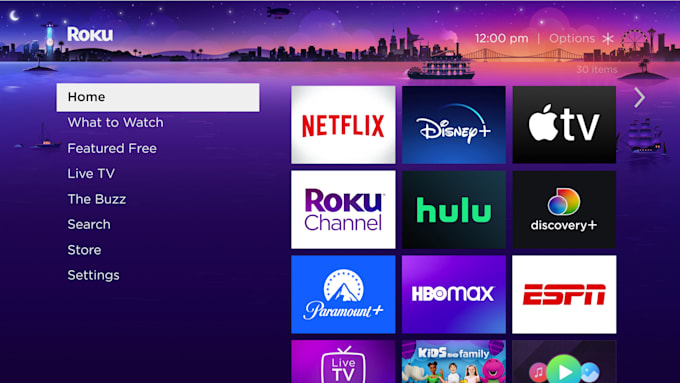 develop and launch a custom roku sdk scenegraph TV app or channel