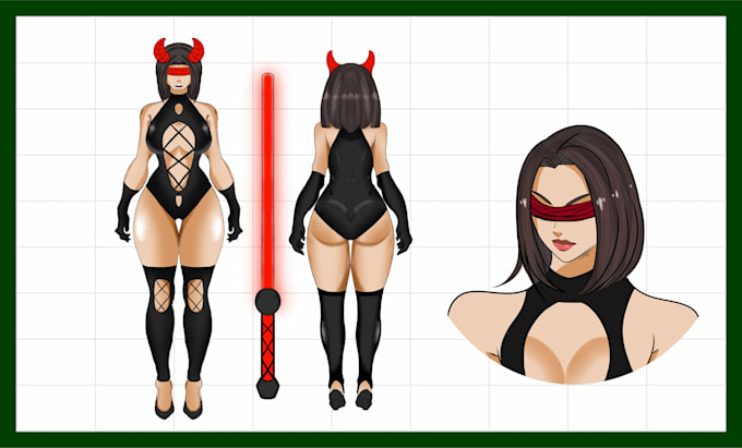 create stylized 2d characters for games, comics, and animation