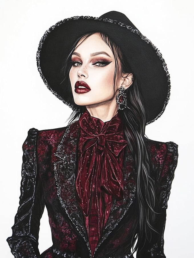 Draw a professional fashion illustration by Maximlianomars | Fiverr