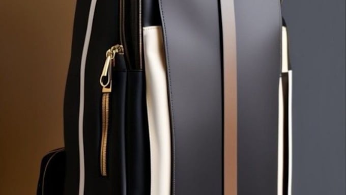 create 3d bag animation, cgi animation, realistic bag render, backpack render