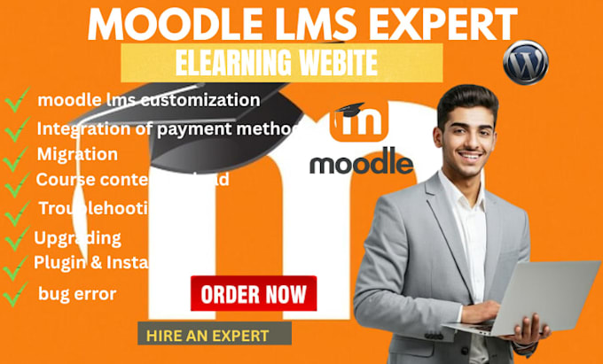 fix any moodle issues, errors, bugs, and lms configuration