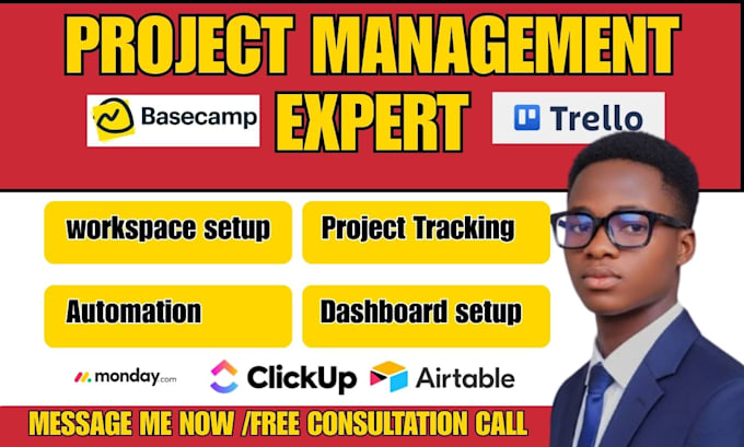 do monday com airtable automation quickbase basecamp clickup project management