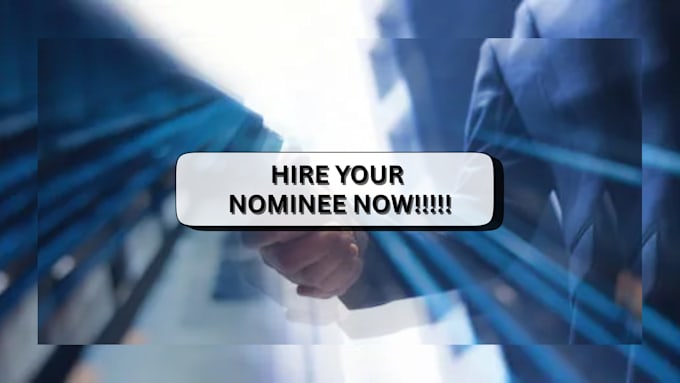 provide nominee director services for UK company