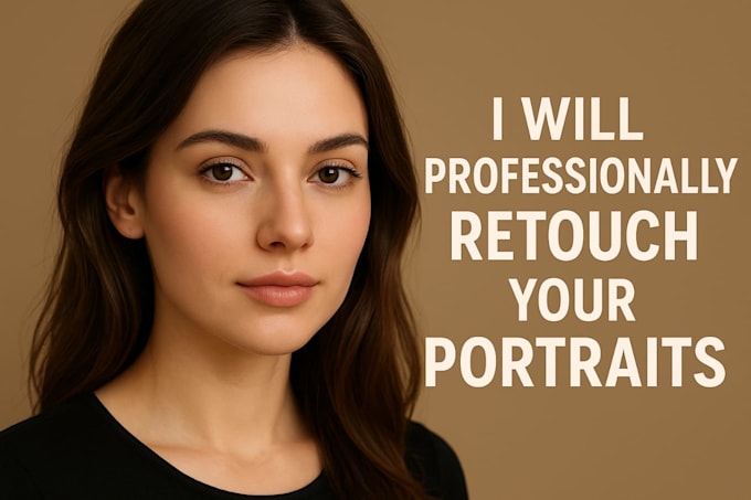 professionally retouch your portraits