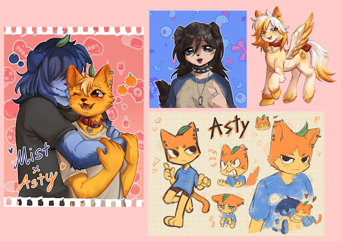 draw your furry ocs and fursona