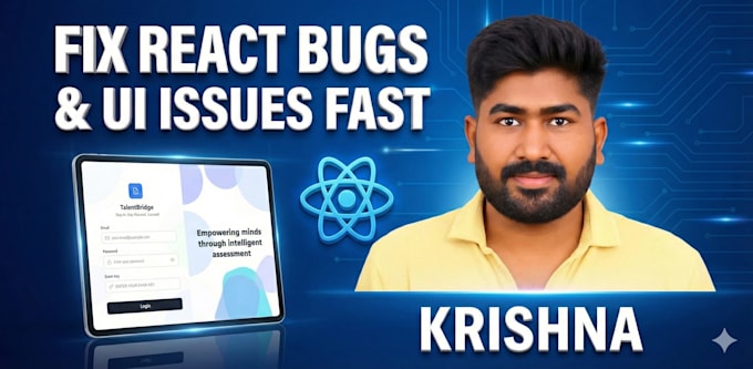 fix your react bugs, UI issues, and responsiveness problems