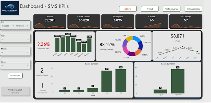 Create professional power bi dashboards and data analysis by Salamali ...