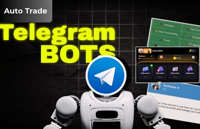 build a telegram crypto bot that auto executes trades on binance