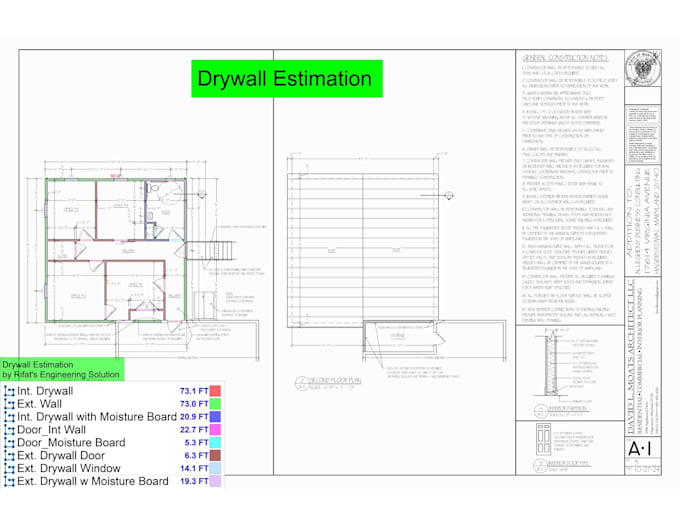 provide accurate estimation for drywall and insulation
