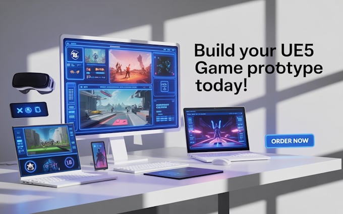 unreal engine 5 multiplayer game app development blue print custom mechanics