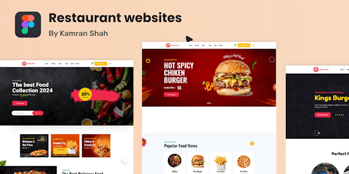 develop a website for your restaurant