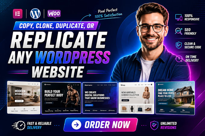 copy, clone, duplicate, or replicate any wordpress website