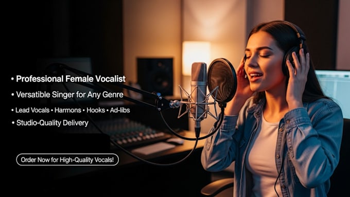 be your versatile female vocalist or singer
