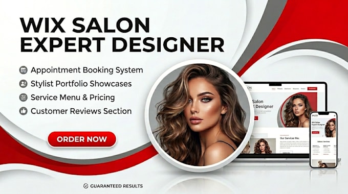 do wix salon landing page wix barbershop website