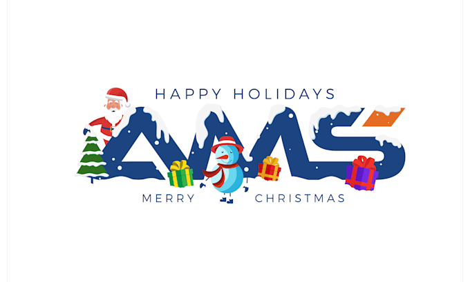 christmas illustration, christmas logo design