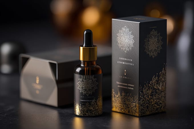 do product label design, pouch label and packaging