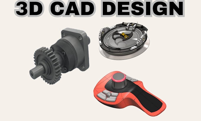 do hard surface 3d cad design 3d product design solidworks fusion360 3d printing