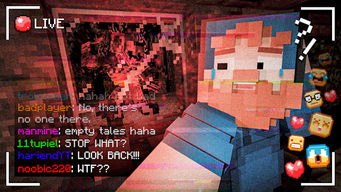 make minecraft youtube style thumbnails