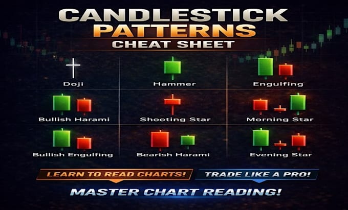 create forx trading PDF and candlestick pattern guide