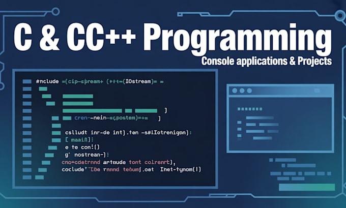 do c and cpp programming projects and console applications