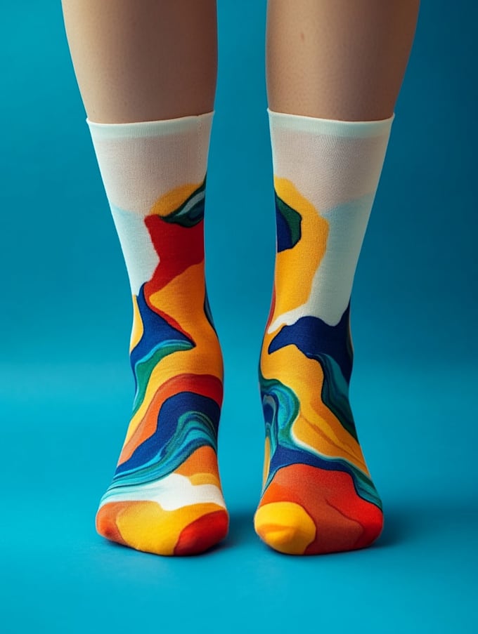 design custom and unique socks design