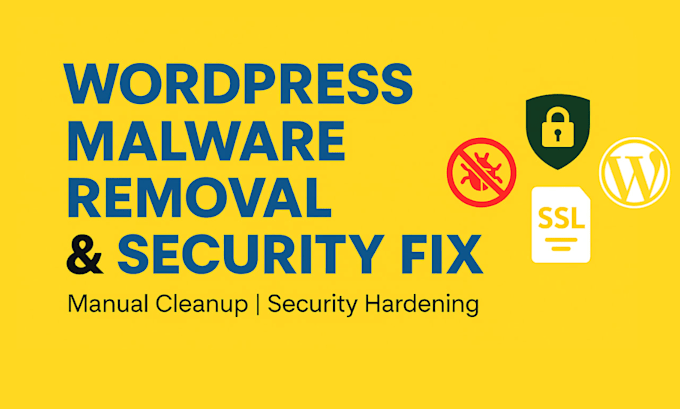 remove malware from the hacked wordpress site and secure it