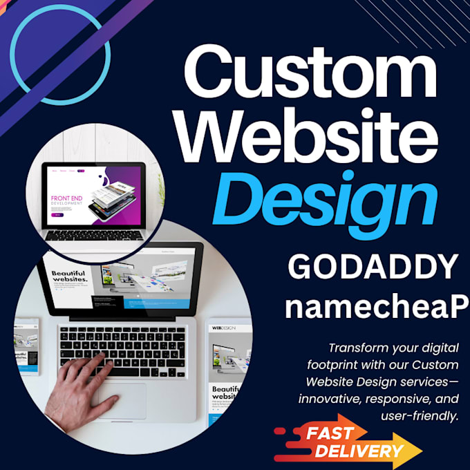 develop a travel and blog  website using godaddy or namecheap