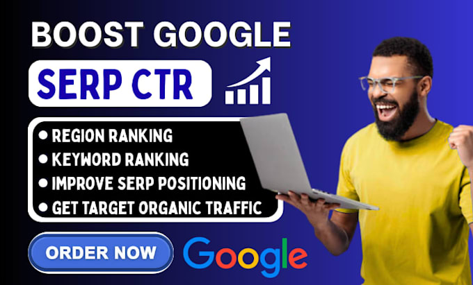 improve website traffic organic keyword google ranking and optimize serp CTR