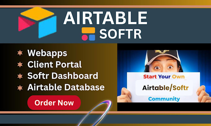 build softr webapp with airtable database
