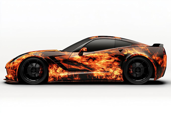 do creative vehicle wrap, car wrap