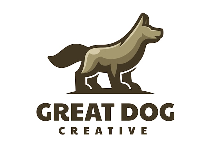 original and wonderful wild dog logo