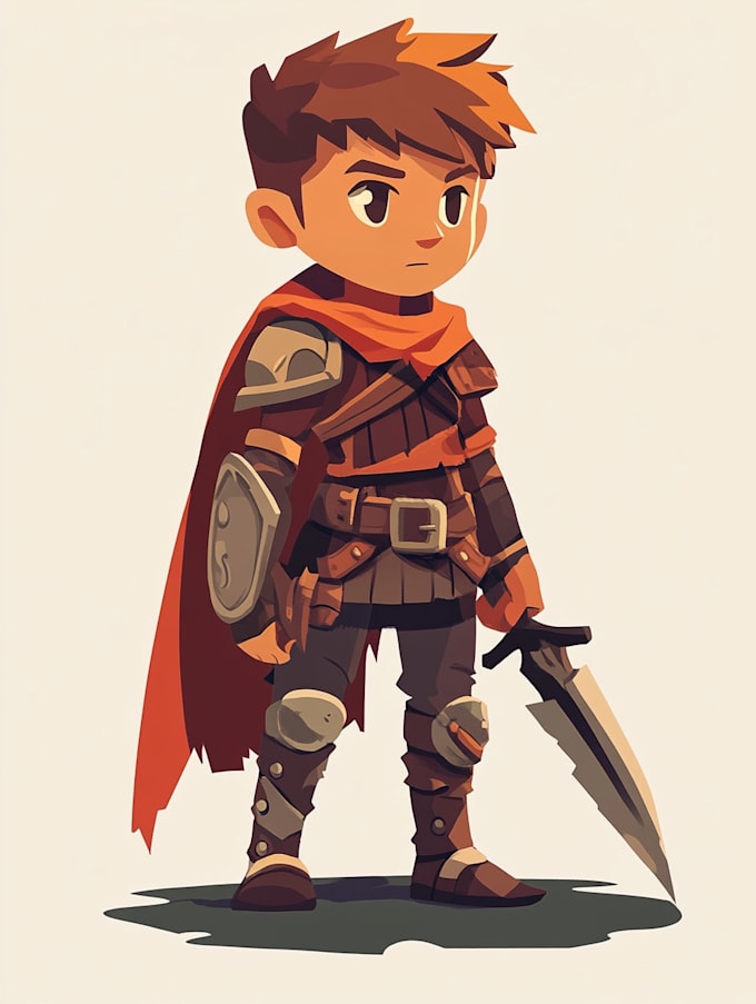 design professional characters for 2d games in unity