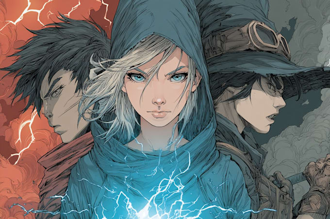 draw comic book illustration graphic novel comic book