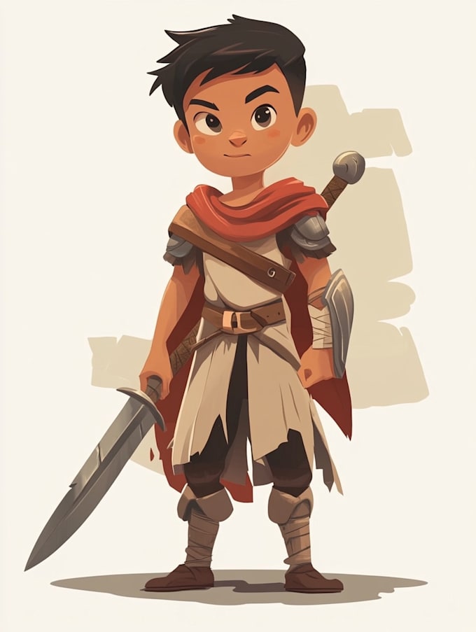 draw 2d game character or 2d game character