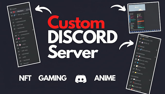 professionally setup discord community server