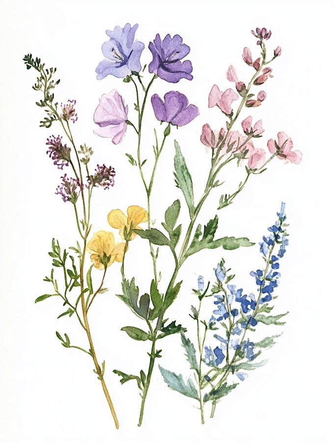draw a botanical illustration