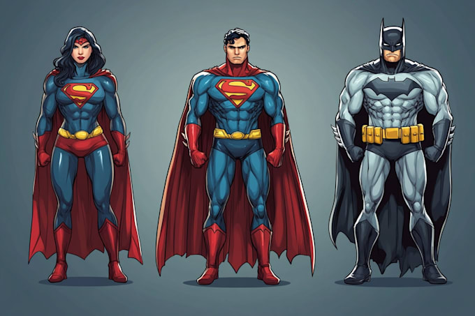 do a superhero comic