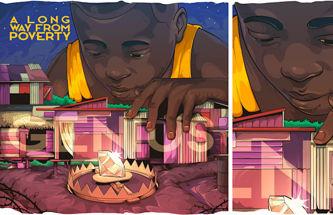 create premium advertising illustrations for your brand
