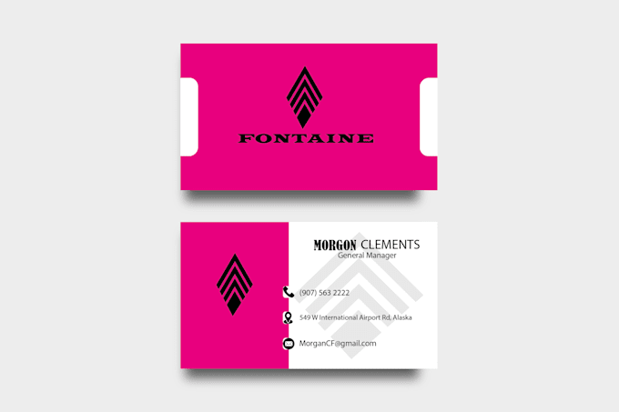 do professional unique bussiness card design