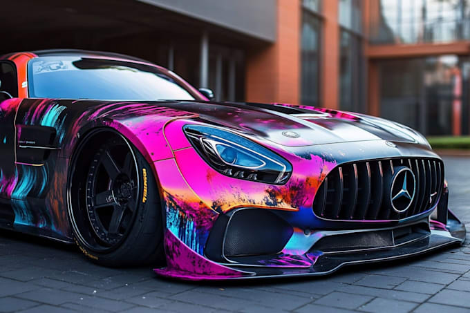 do amazing car wrap, car wrap design