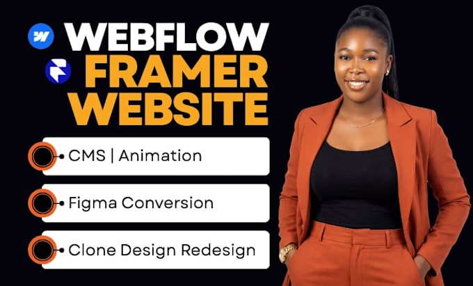 design clone redesign webflow website framer website figma to webflow