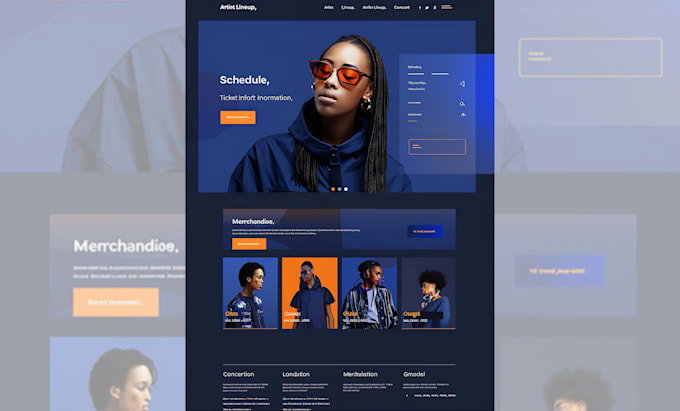 Create a modern personal portfolio website by Dawitterefe | Fiverr