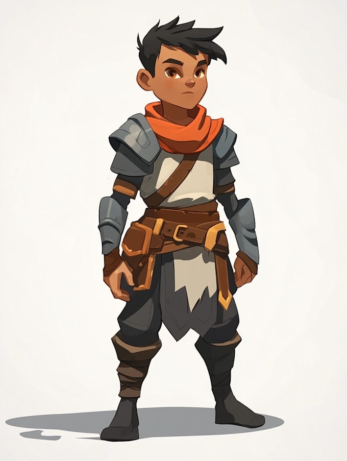 design 2d game character