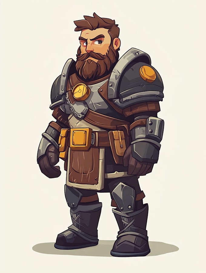 design simple 2d game character